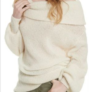 Off the shoulder Free People sweater